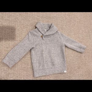 Gap toddler gray collar sweater